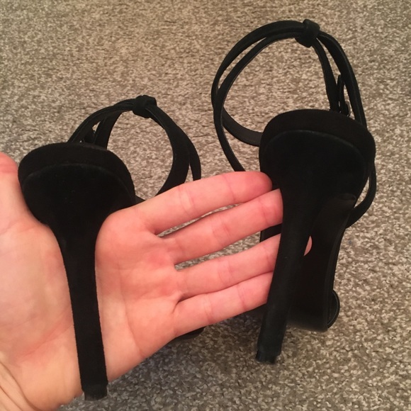 Steve Madden black Provence heels size 9 - Picture 5 of 8